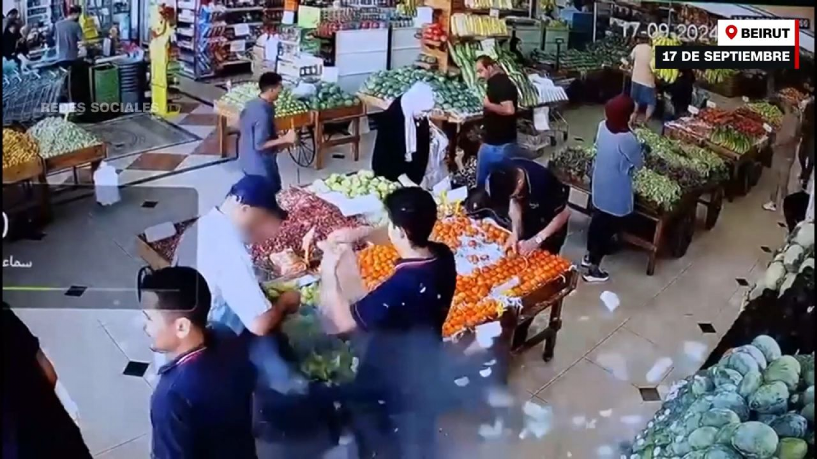 Explosiones sacudieron el sur del Líbano, dejando un saldo de 9 muertos y más de 2000 heridos