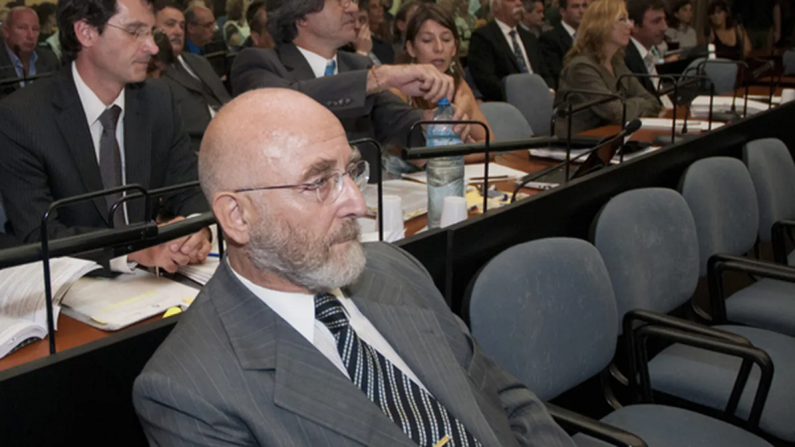 Después de 23 años quedo detenido Mathow ex secretario de seguridad en el 2001