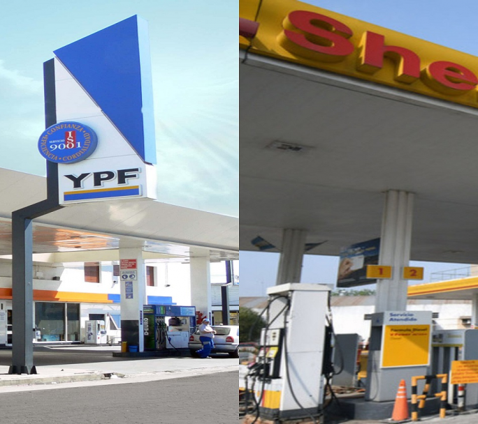 Ya es oficial, desde el martes YPF y Shell bajan los precios de los combustibles