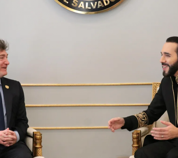 Nayib Bukele Presidente de El Salvador será recibido por Javier Milei