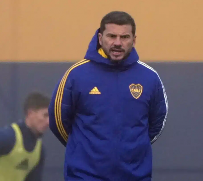 Mariano Herron es el técnico interino de Boca Juniors