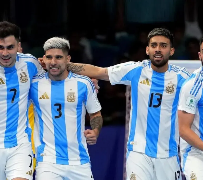Otra final de Argentina/Brasil, esta vez en el Mundial de Futsal