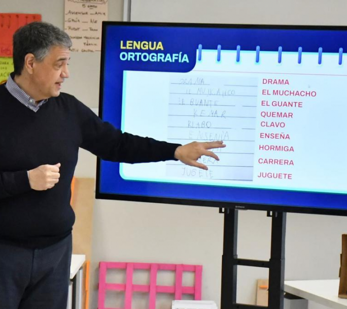 Jorge Macri presentó el Plan Estratégico Buenos Aires Aprende