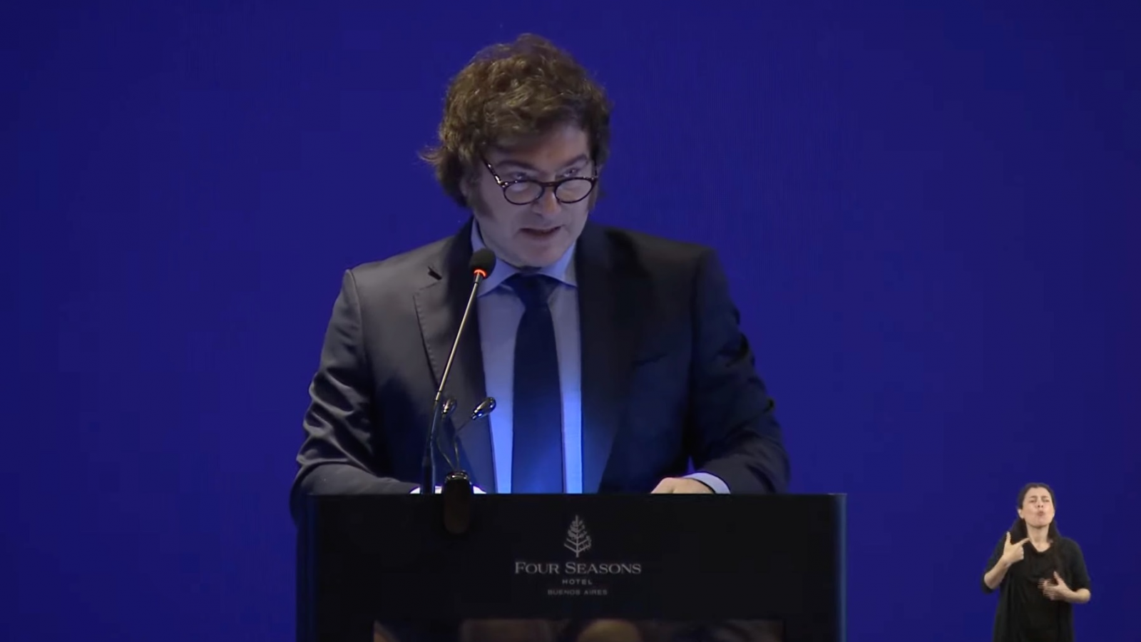 Javier Milei insistió esta mañana con el veto a la Ley de Financiamiento Universitario