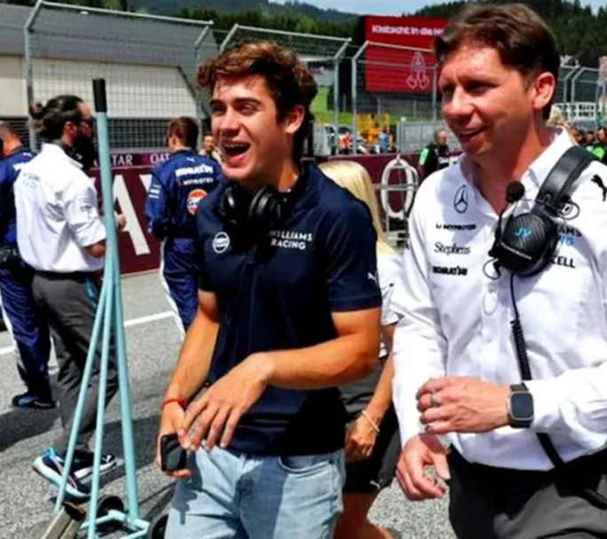 Tras la brillante actuación en Austin el director de Williams elogió a Colapinto