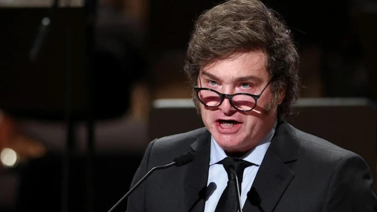 Milei volvió a Córdoba para exponer en la Fundación Mediterránea