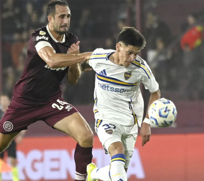 Boca extendió su mal momento frente a Lanús y cayó por 1 a 0