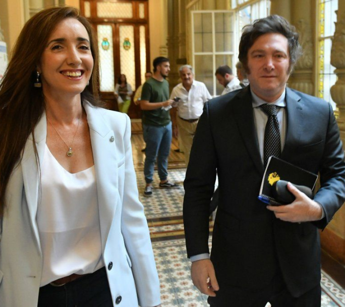 Milei cada vez mas alejado de Villarruel, la considera cercana a la casta