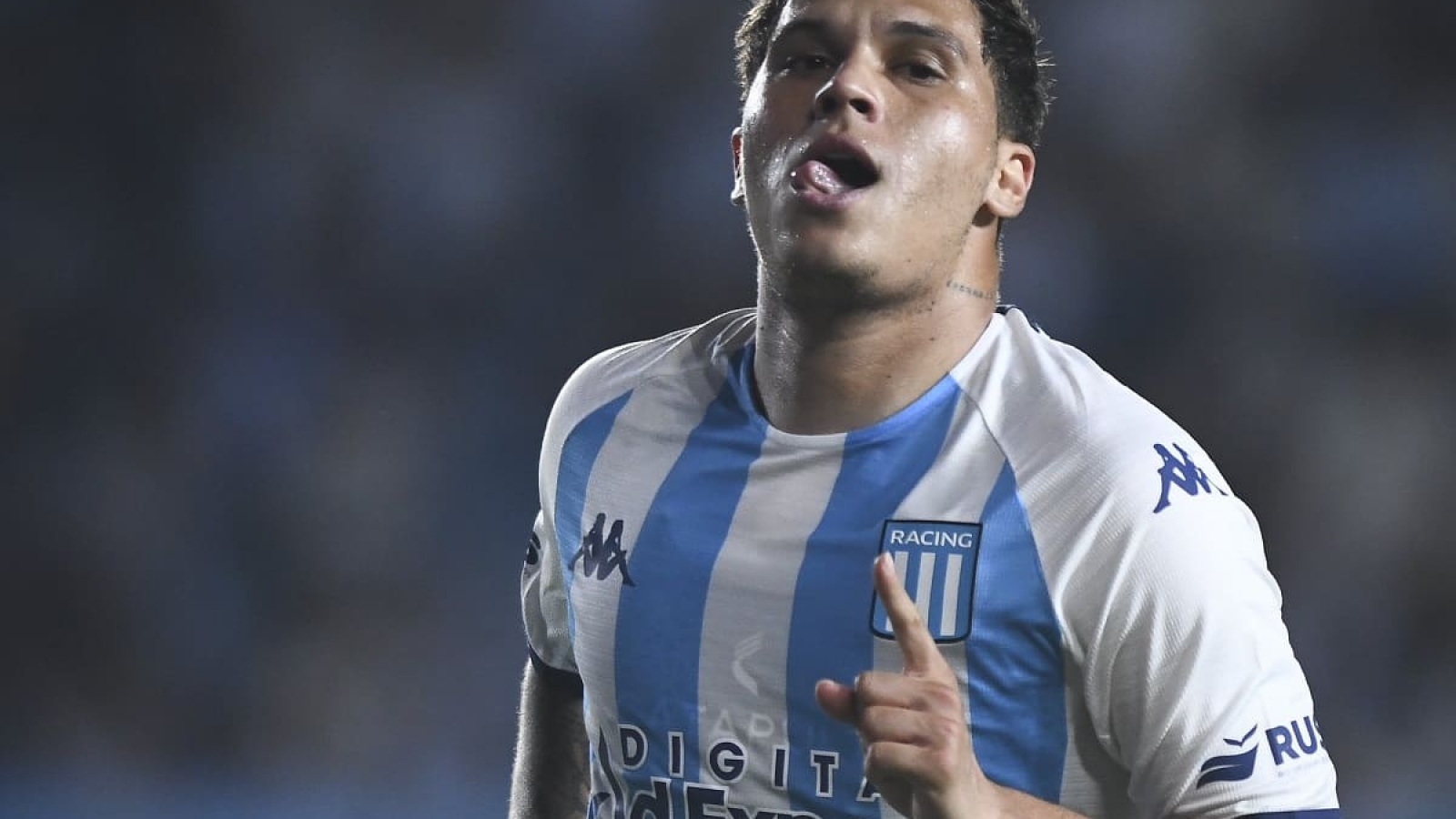 En el festejo de Racing por la Sudamericana, Quintero record a Gago