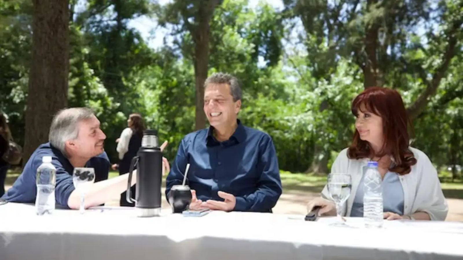 La primera reunión de los referentes del PJ generó algunas chispas