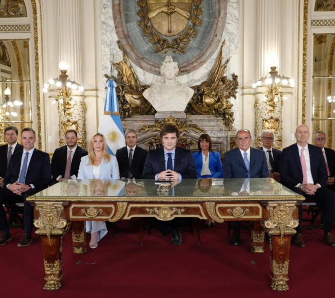 Milei celebró su primer año: "La recesión terminó, vienen tiempos felices"