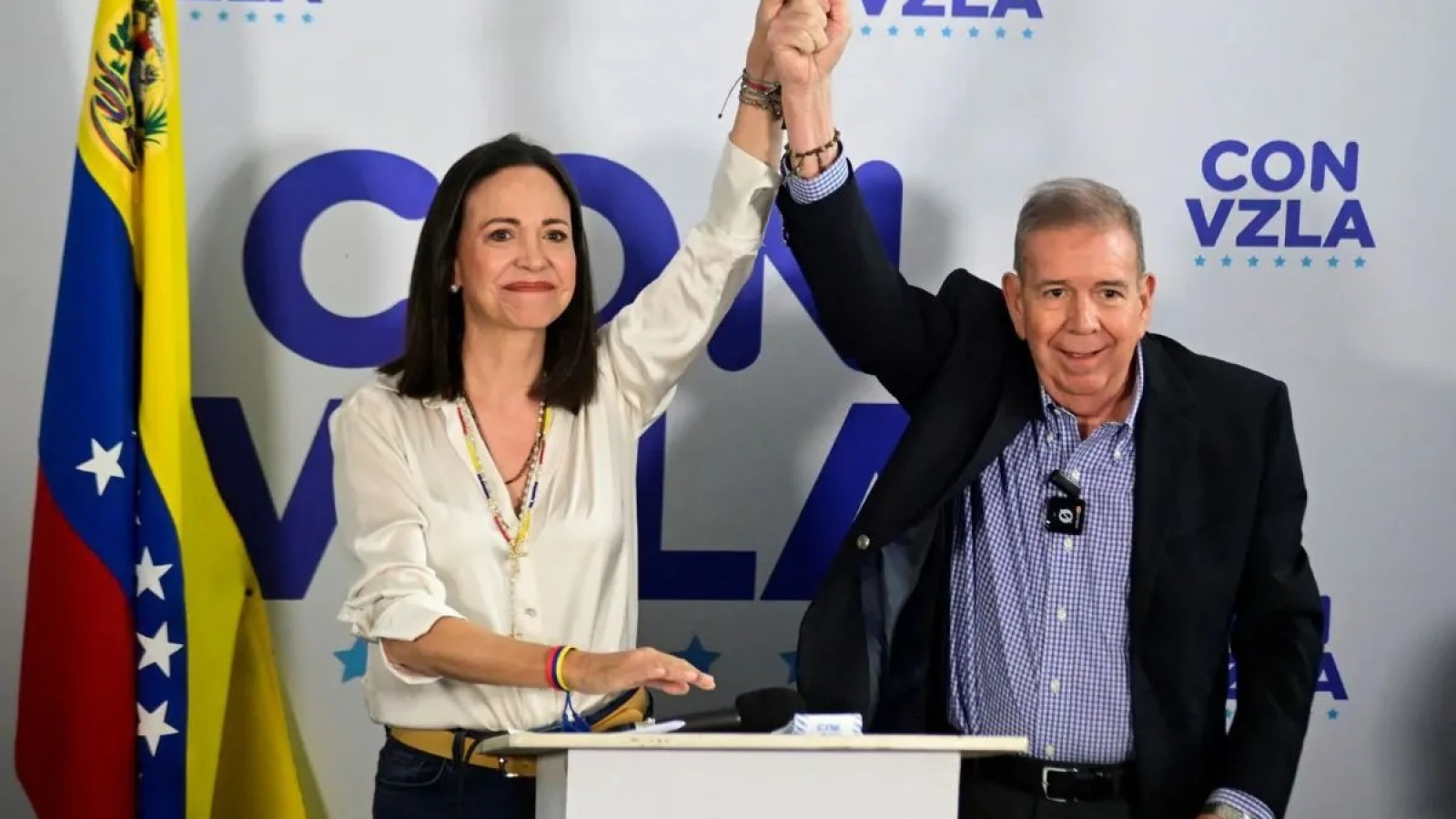 María Corina Machado confirma que González Urrutia asumirá la presidencia el 10 de enero