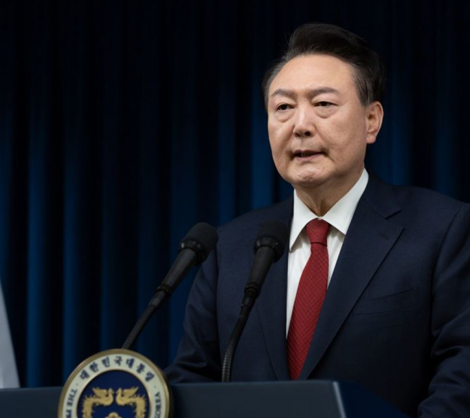 Trataron de detener aYoon Suk Yeol en Corea del Sur