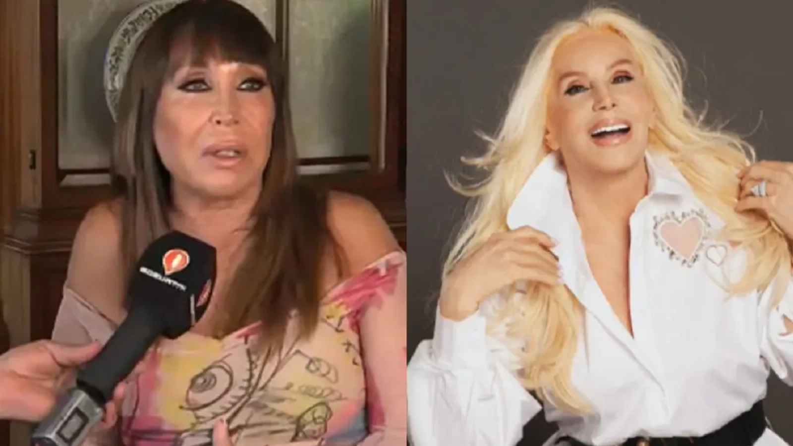 Moria Casán: "No estoy peleada con Susana, ella está anclada en los años 80"