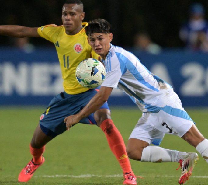 En su segunda presentación Argentina empato 1 a 1 con Colombia