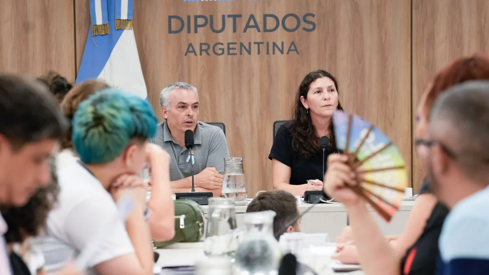 En Diputados referentes de las comunidades LGTBIQ+ repudiaron a Milei