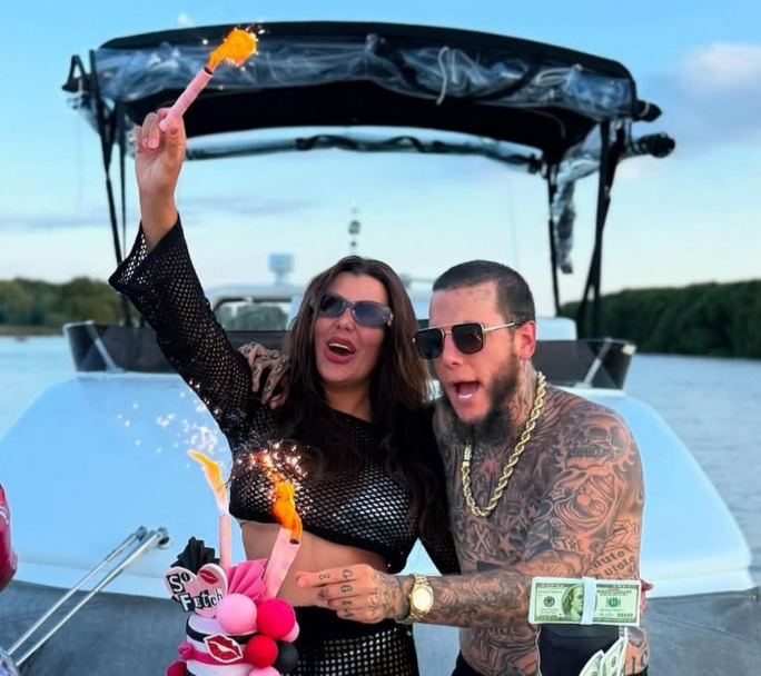 Los mellizos Caniggia y la extravagante fiesta de cumpleaños en un Yate