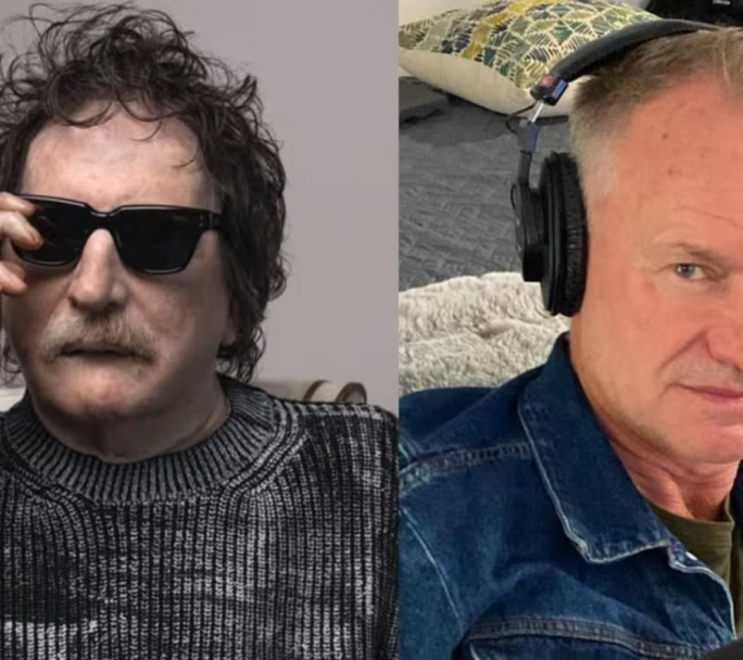 Después de actuar en el Movistar Arena, Sting se reunió con Charly García