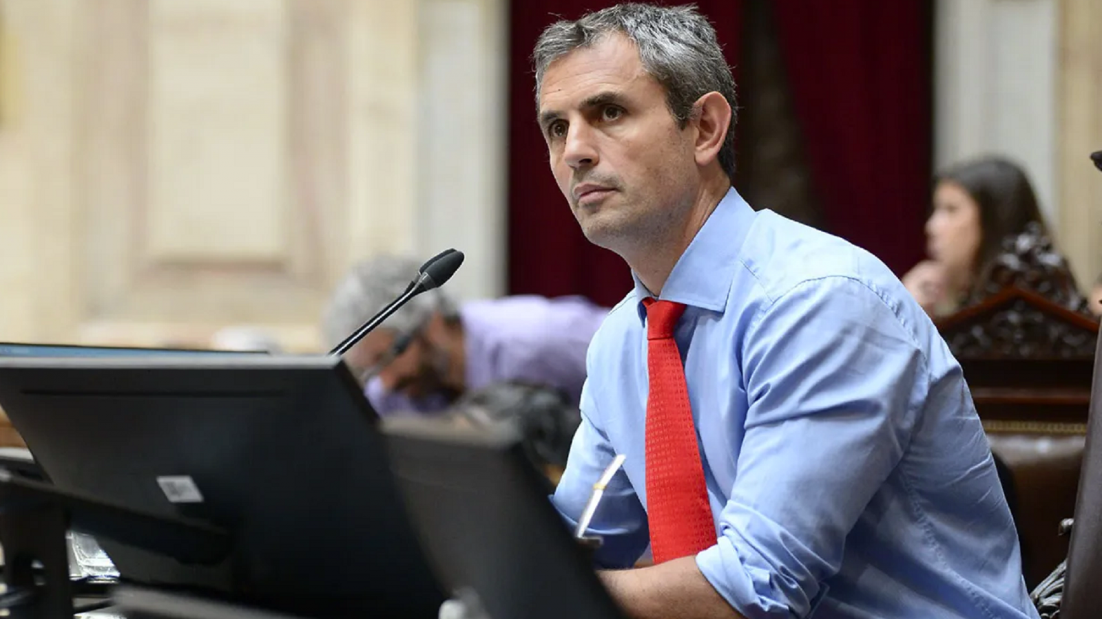 Para el presidente de la Cámara de Diputados, el incidente Manes/Caputo fue intrascendente