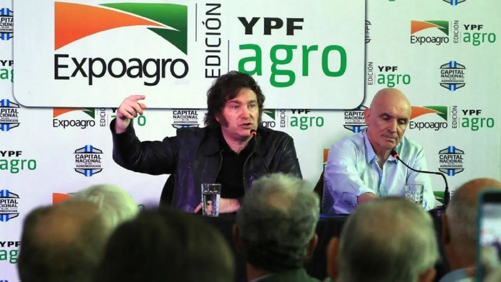 El Presidente Milei visita la última jornada de expoagro en San Nícolas