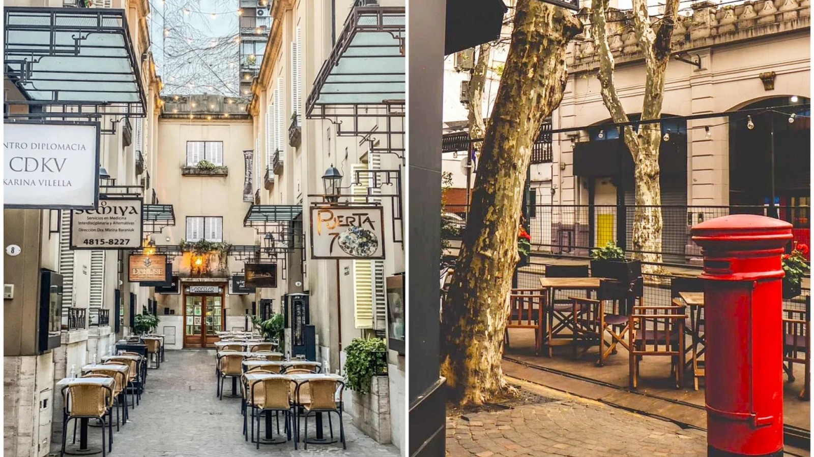 Pasaje Suizo, un rincón europeo escondido en la zona más linda de Buenos Aires