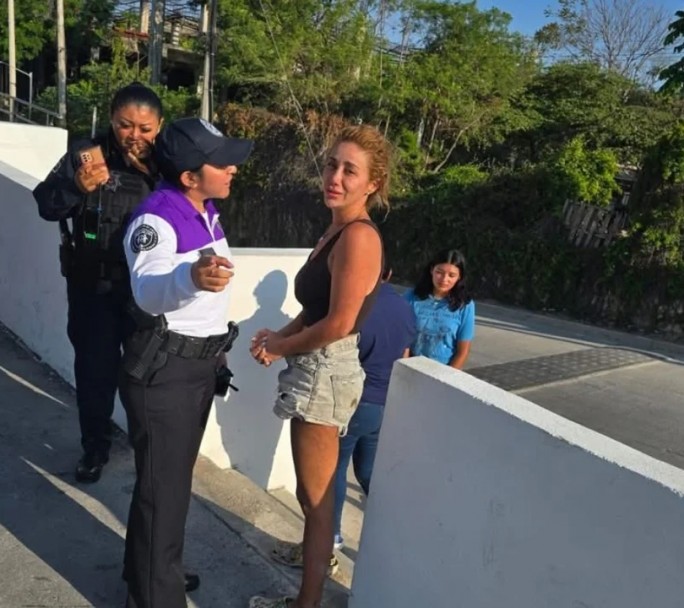 Hallaron sana y salva en Cancún a María Belén Zerda, la turista argentina reportada como desaparecida