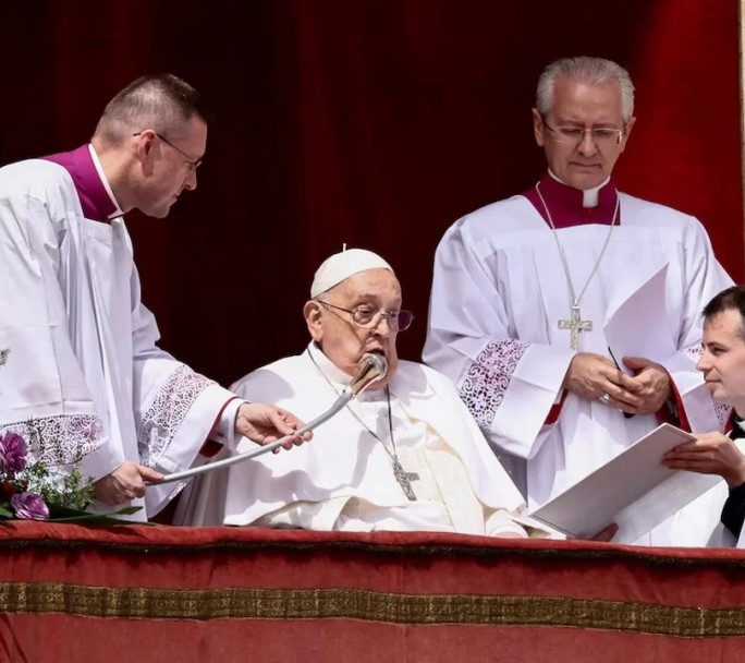 El Papa clamó por libertad religiosa y paz mundial en su mensaje de Pascua