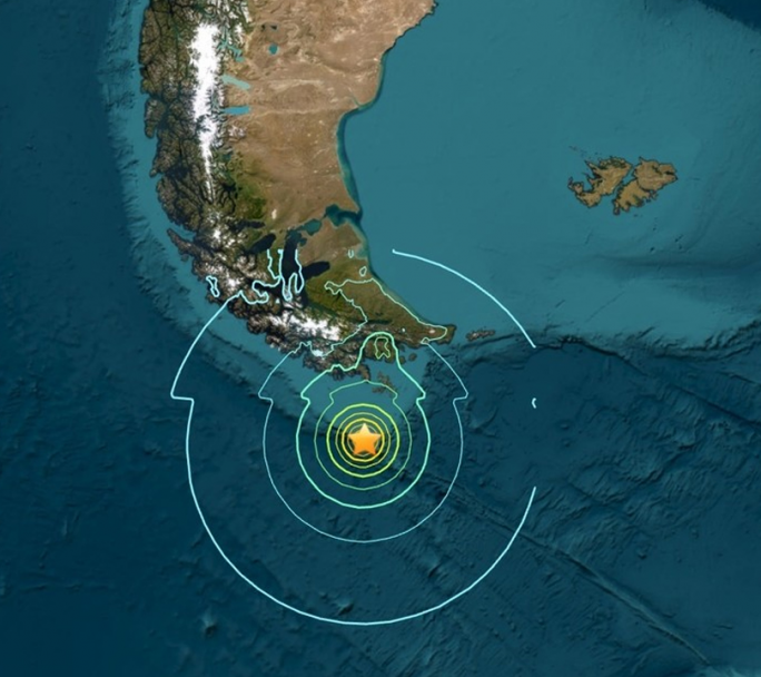 El sur de Chile registro un sismo de magnitud 7,4 y hay alerta de Tsunami