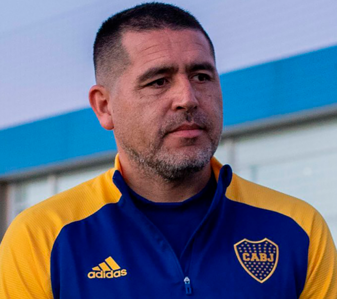 Riquelme: increíblemente insultado en el partido con Lanús