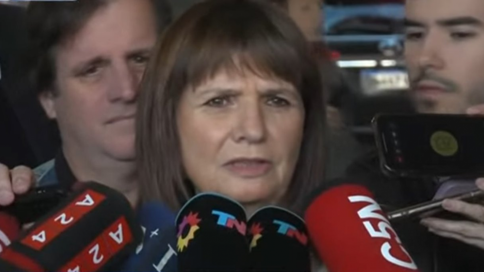 Patricia Bullrich: "La conferencia de Macri me pareció de muy poco carácter"