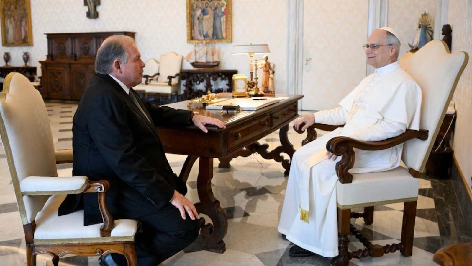 El papa León XIV recibió en audiencia privada a Gerardo Werthein y a Sandra Pettovello: "Se reunirá con Milei en las próximas semanas"