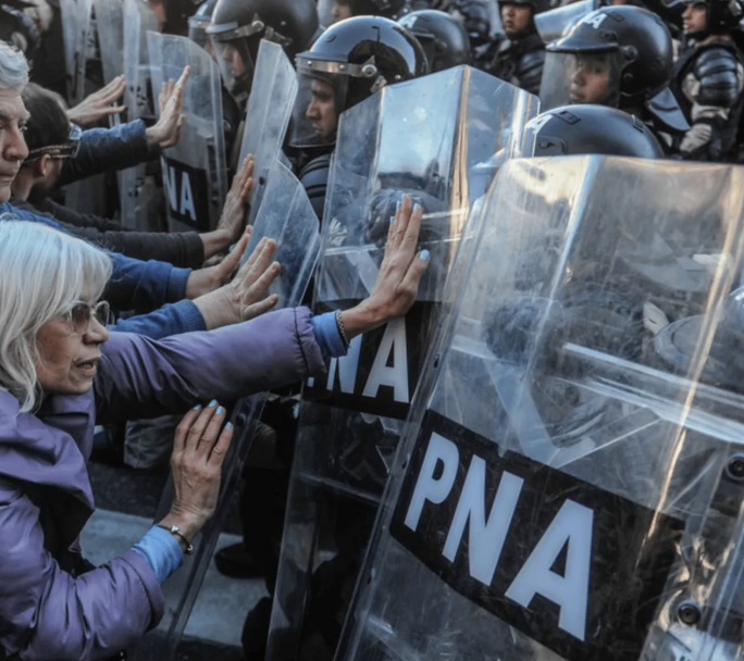 Miércoles de protesta, nueva marcha de jubilados hacia el Congreso Nacional