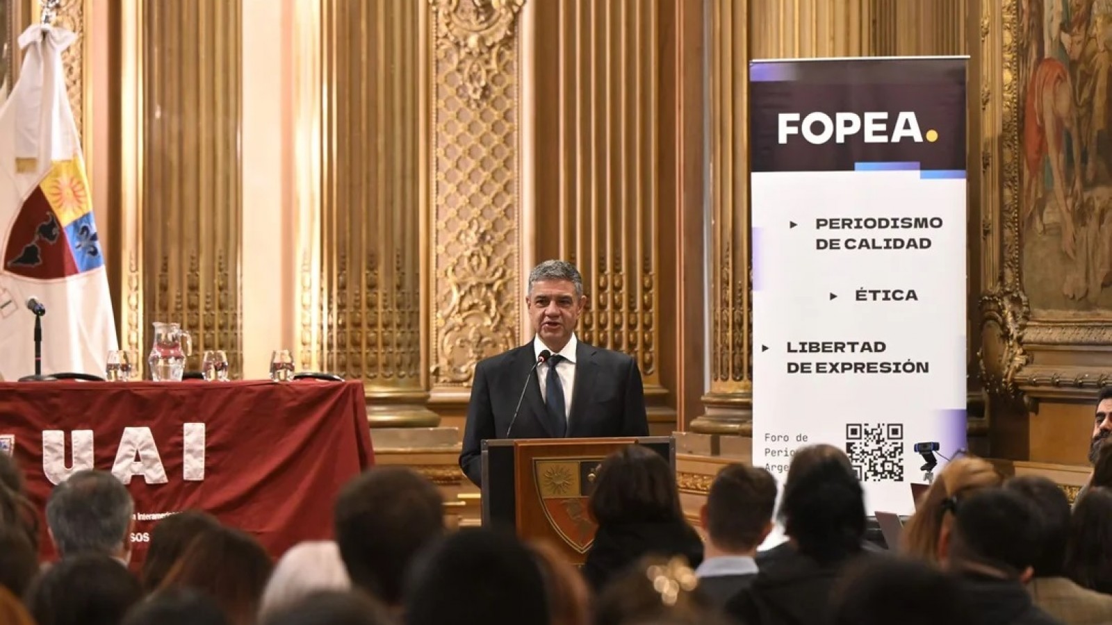 Jorge Macri arremete contra Milei: "Somos testigos de un hostigamiento constante hacia el periodismo"