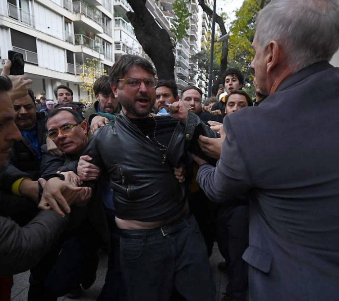 Fue liberado el dirigente Juan Grabois en la madrugada de ayer