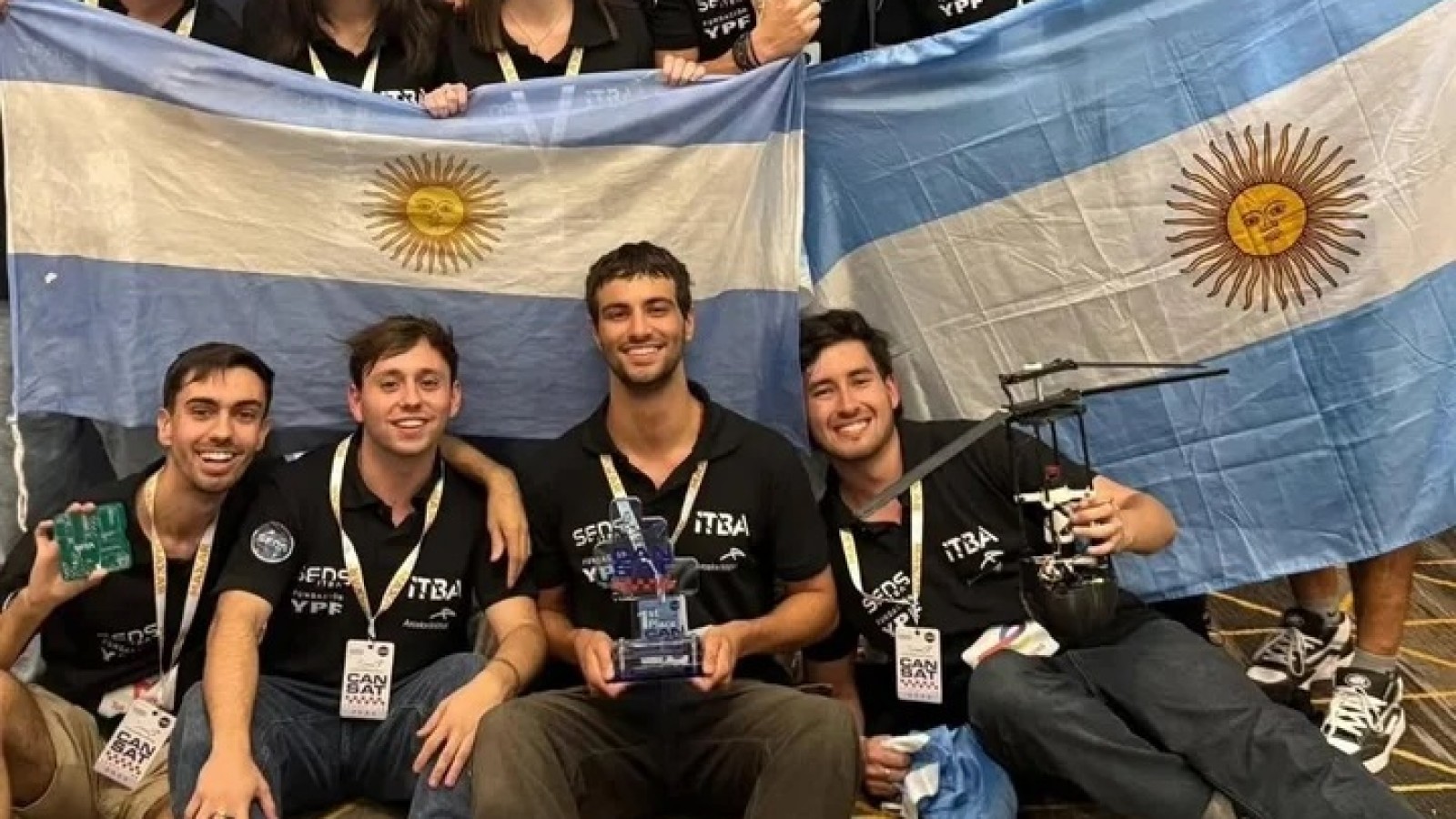 Orgullo argentino: Jóvenes del ITBA se consagran campeones mundiales de ingeniería aeroespacial de la NASA