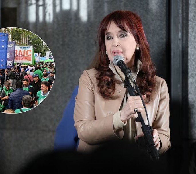 Sindicatos anuncian paros y movilizaciones en rechazo a la condena de Cristina Kirchner