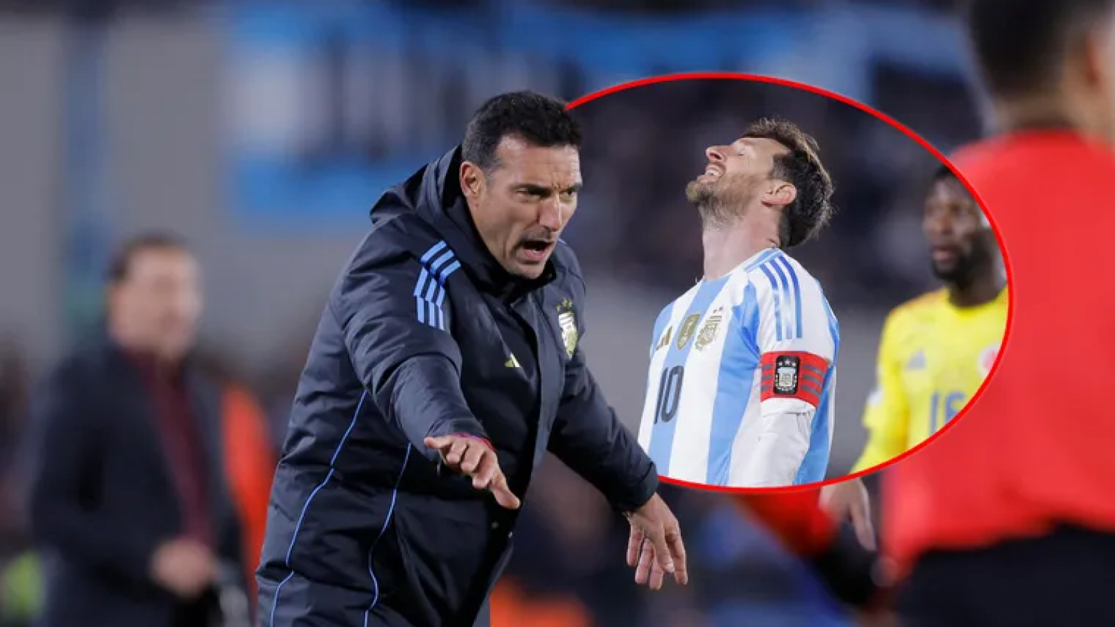 Lionel Scaloni, reconoció que "el equipo no encontró el funcionamiento en el primer tiempo"