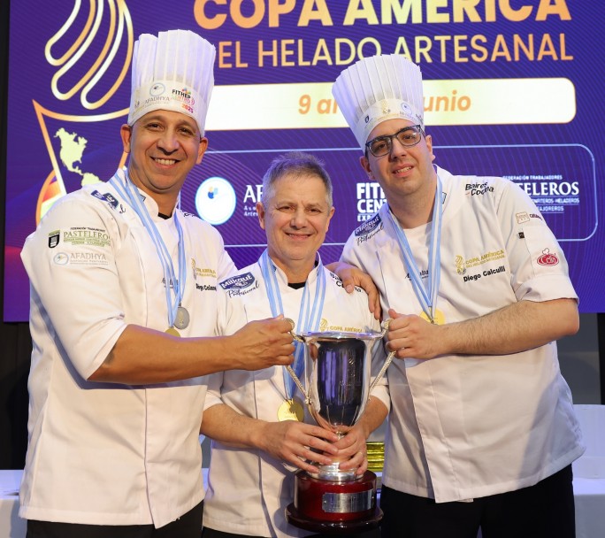 La Selección argentina se consagró campeona de la Copa América de Helados Artenanales