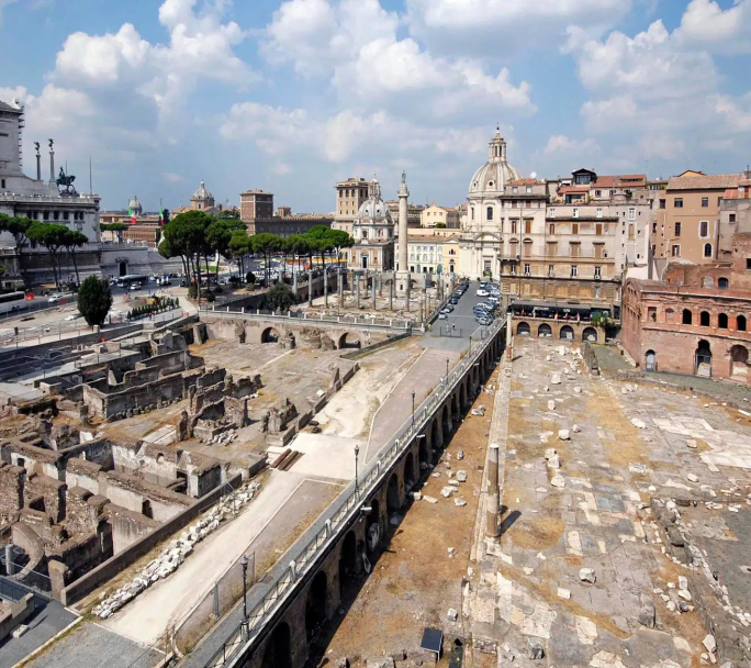 Importante hallazgo arqueológico en una excavación en el centro de Roma