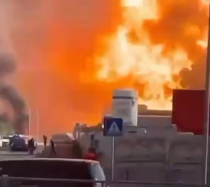 Exploto una estación de servicio en el este de Roma y dejo un saldo de 30 heridos