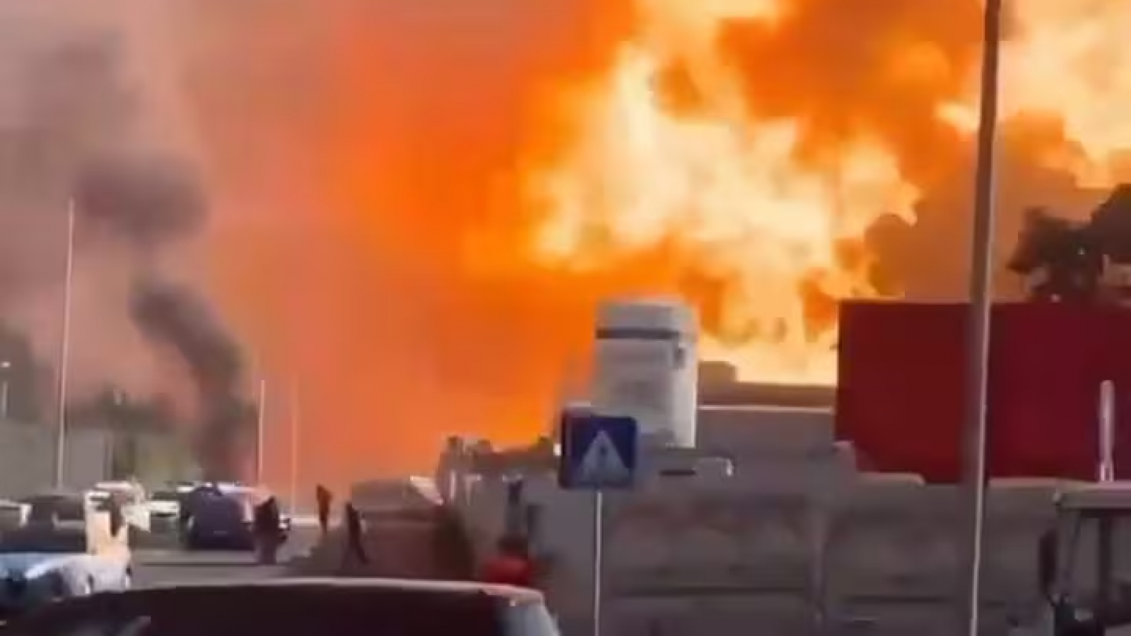 Exploto una estación de servicio en el este de Roma y dejo un saldo de 30 heridos