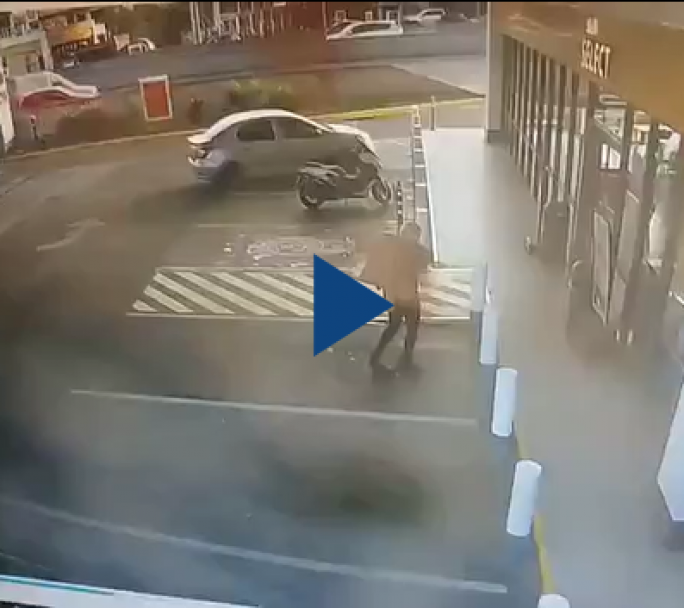 Tragedia en una estación de servicio de Tigre: Un conductor descompensado atropella y mata a una mujer