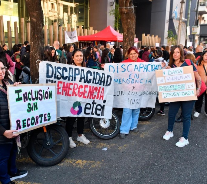 Ley de Discapacidad: Movilización nacional en rechazo a la decisión del Gobierno