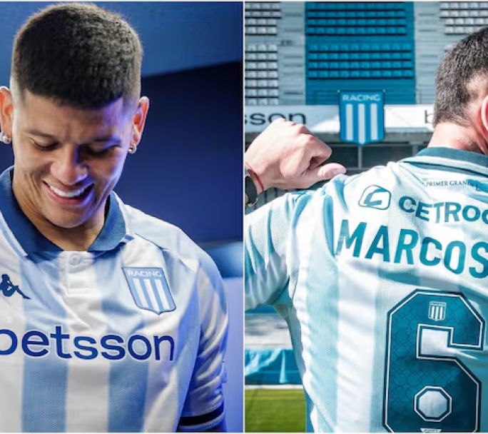 Racing viajó a Montevideo para enfrentar a Peñarol con la presencia de Marcos Rojo