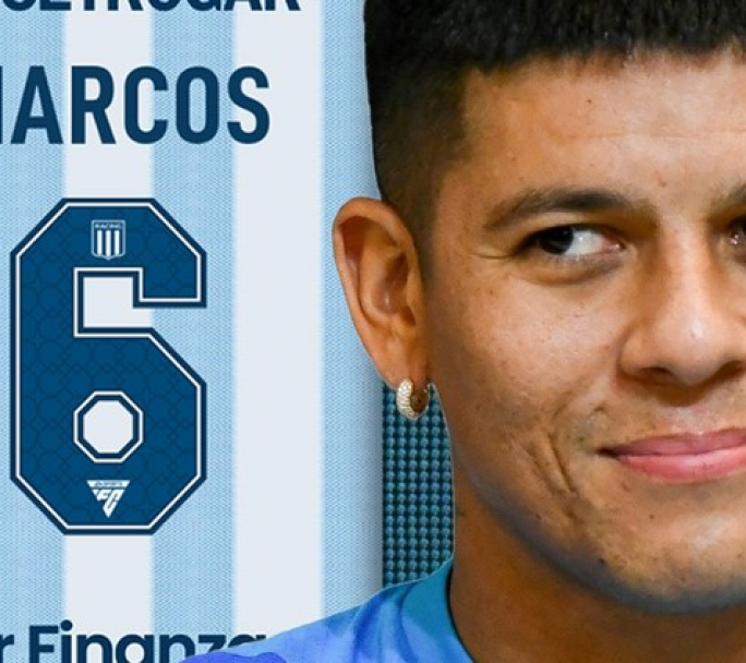 Con el debut de Marcos Rojo, Racing perdió en Montevideo con Peñarol