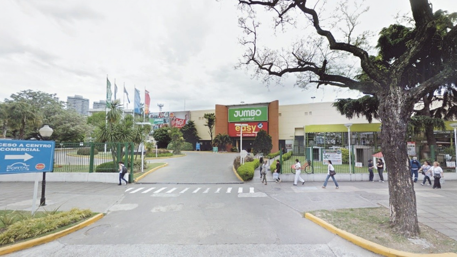 El estado subastara el icónico Portal Palermo que alberga a Jumbo y Easy