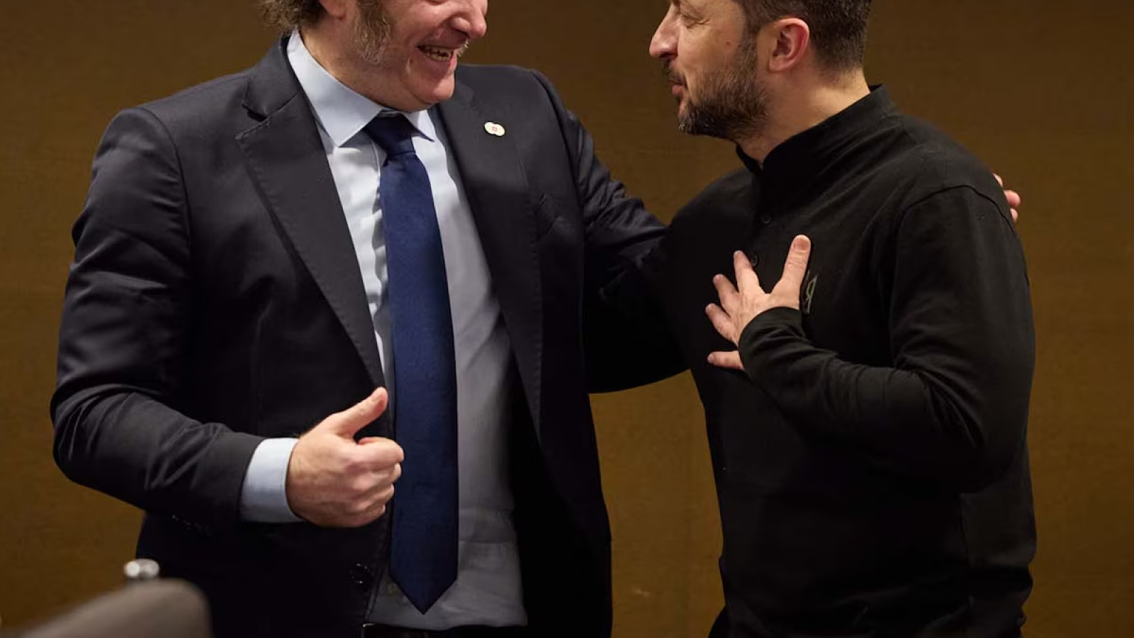 En otra demostración de apoyo , Milei se comunicara con Zelenski antes de la cumbre